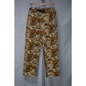 HUF Tan & Brown Camouflage Belted Cotton Pants M
